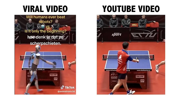 Fact Check This Video Showing Robot Playing A Table Tennis Match With