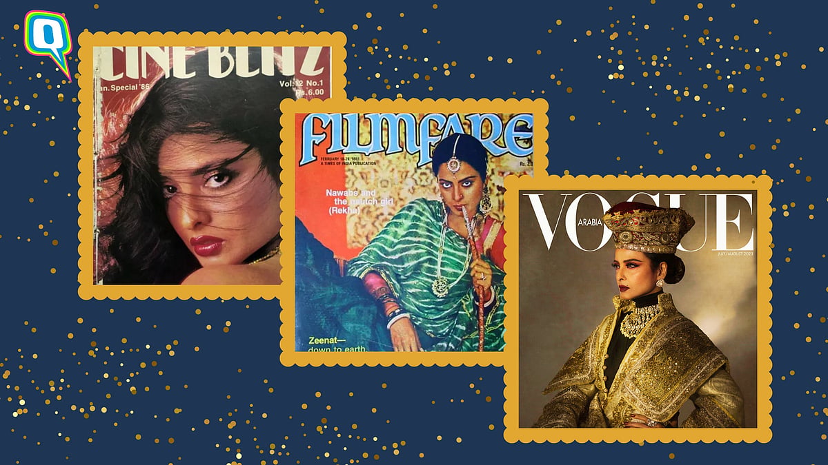 With Rekha's Vogue Shoot Going Viral, A Look at The Times She Made ...