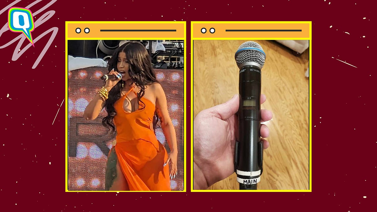 The Microphone Cardi B Threw At A Fan Is Now Being Auctioned For ₹82,00,000