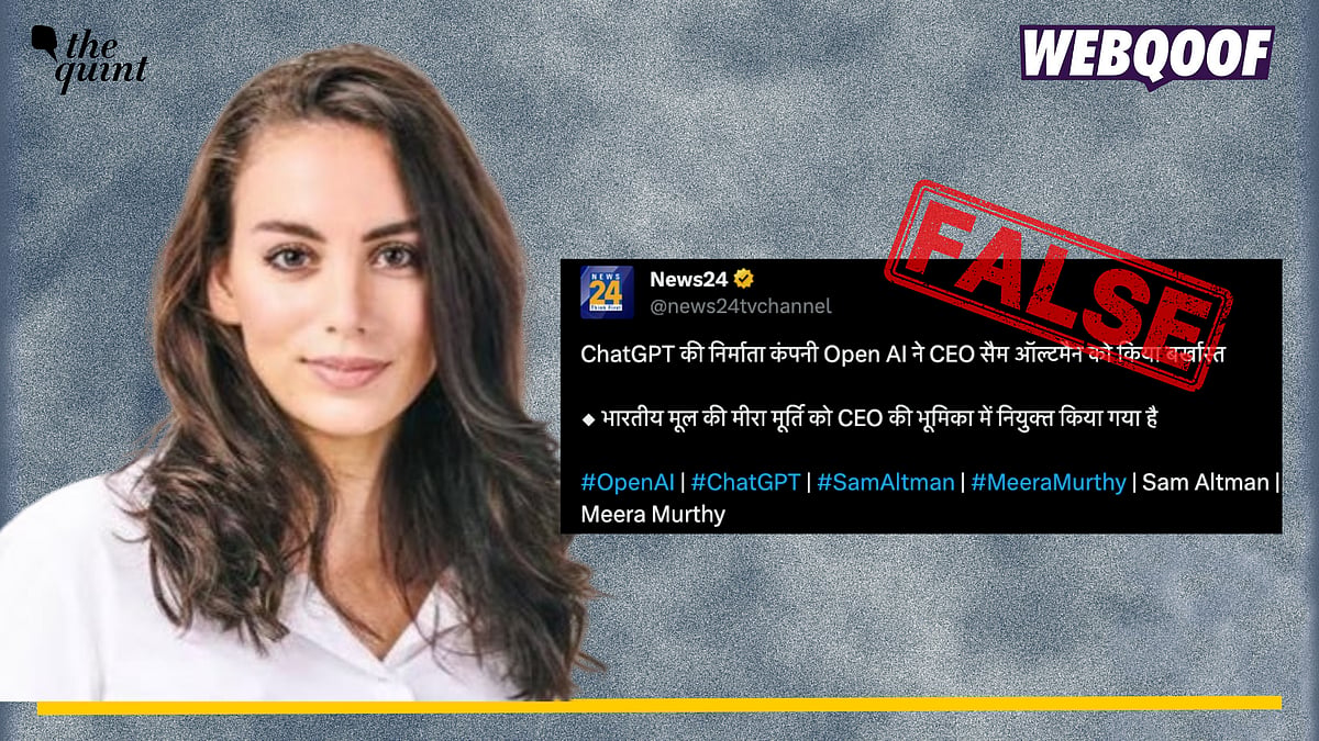 Fact-Check: Media Organisation Incorrectly Claim New OpenAI Interim CEO ...