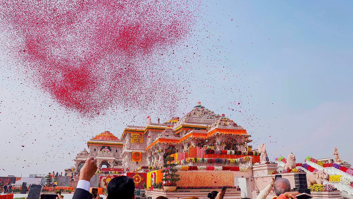 In Photos: Glimpses of the Consecration Ceremony at Ayodhya's Ram Mandir