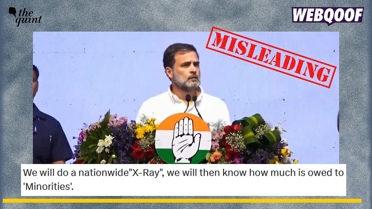 Fact-Check | Clipped Video of Rahul Gandhi Shared With Misleading ...