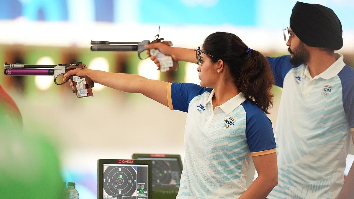 Paris Olympics 2024: Manu Bhaker and Sarabjot Singh Clinch Bronze in ...