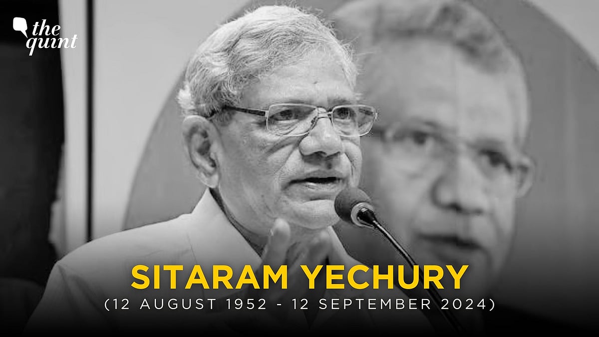 Remembering Sitaram Yechury | Sitaram Yechury of CPI(M) Passes Away Due ...