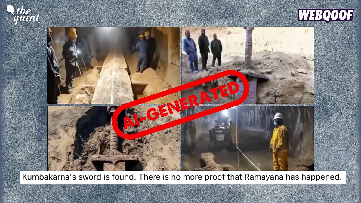 Fact-Check: Huge Sword Of Kumbhakarna in Ramayana Found? No, These ...