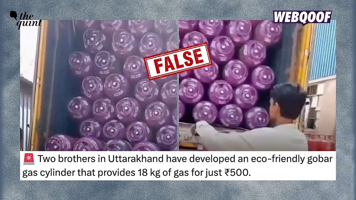 No, This Video Does Not Show ‘Cow Dung’ Cylinders Developed in Uttarakhand