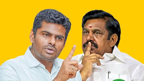 BJP vs ADMK : EPS - Annamalai திடீர் பாசம் - கூட்டணி விரிசலை மறைக்கத்தானா ? | bjp vs admk eps and edappadi palanisamy fight and affection ss show