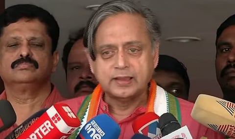 Congress leadership rejects Shashi Tharoor's praise for Advani