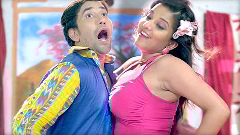 Obscene Bhojpuri song