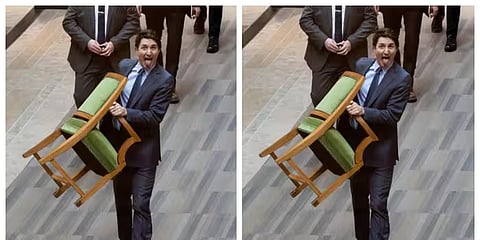 justin trudeaus viral photo