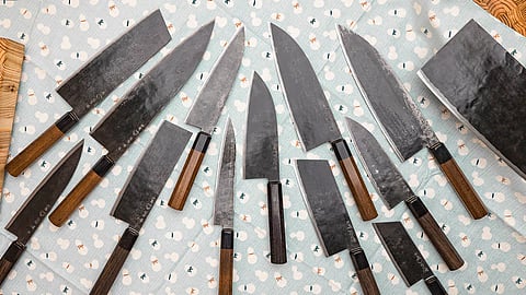 sickles and knives