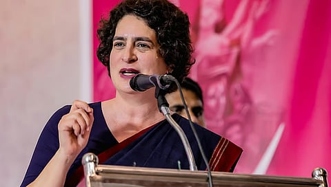 Take a clear stand, Priyanka Gandhi on PM SHRI issue