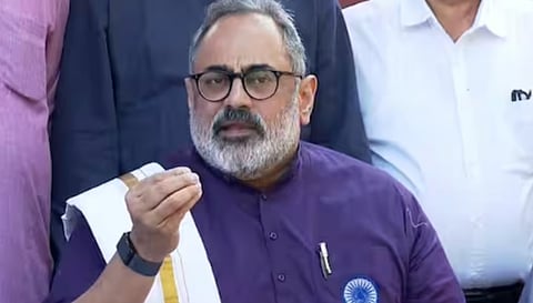 This is a crucial election, says Rajeev Chandrasekhar