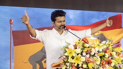 Vijay against DMK 