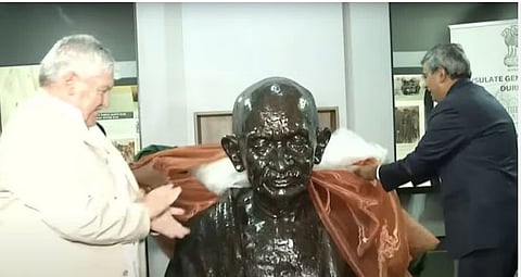 Gandhi statue