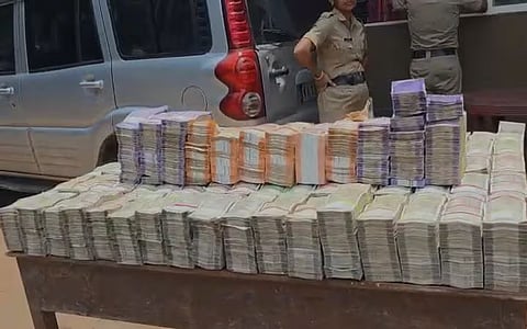 money seized