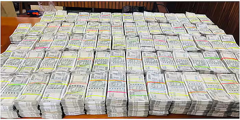 black money seized