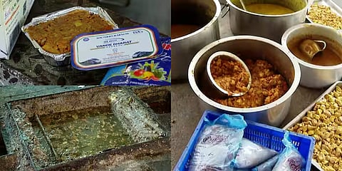 stale food seized
