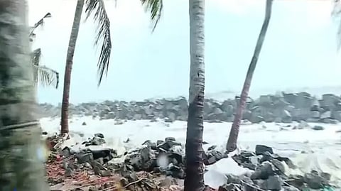 sea erosion