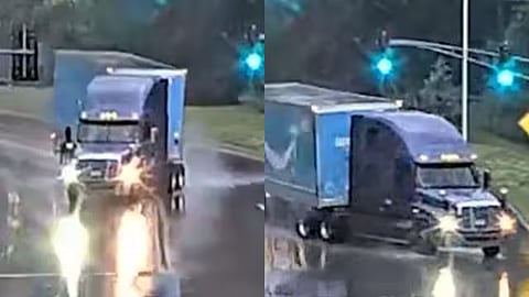 Amazon semi-truck