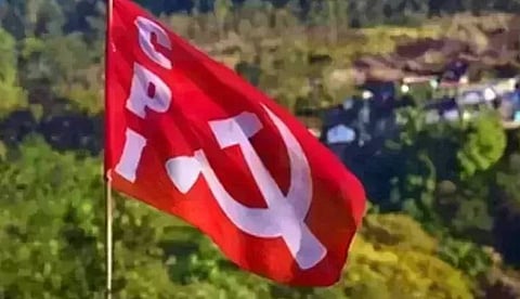 Threatened the police, Case filed against CPI leader
