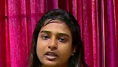 NM Vijayan's daughter-in-law about Congress