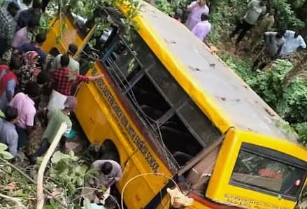 Accident : നിലമേൽ അപകടത്തിൽ പരിക്കേറ്റത് 22 കുട്ടികൾക്ക് : സ്‌കൂൾ ബസിൻ്റെ ഫിറ്റ്നസ് റദ്ദാക്കുമെന്ന് MVD