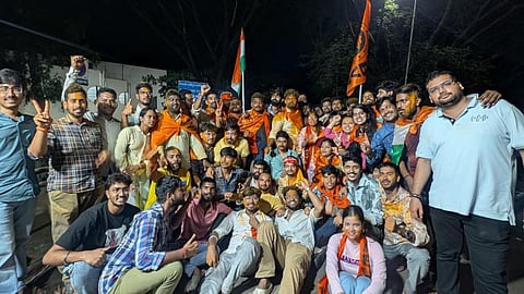 ABVP : HCU വിദ്യാർത്ഥി യൂണിയൻ തിരഞ്ഞെടുപ്പ് : 6 വർഷങ്ങൾക്ക് ശേഷം ABVPക്ക് ഉജ്ജ്വല വിജയം
