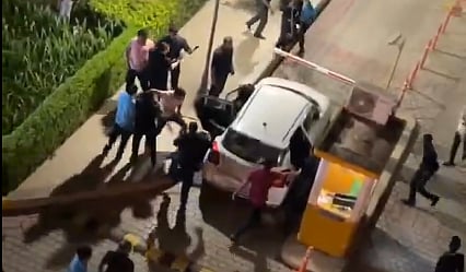 clash and shooting at a club