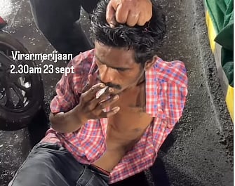 Mumbai gave scooter thief to smoke and eat