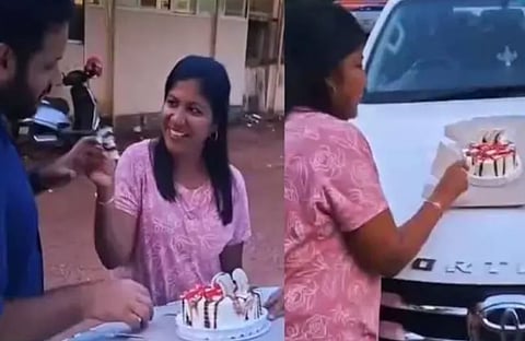 Police : 'വല്ലാത്തൊരു സർപ്രൈസ് തന്നെ': കണ്ണൂരിൽ സിറ്റി പോലീസ് ആസ്ഥാനത്തേക്ക് അതിക്രമിച്ച് കടന്ന് പിറന്നാൾ ആഘോഷം, കേസ്