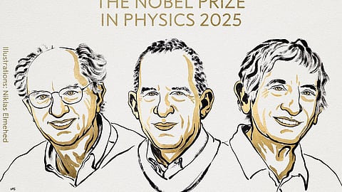 Nobel Prize : 2025 ലെ ഭൗതിക ശാസ്ത്ര നൊബേൽ സമ്മാനം 3 പേർക്ക് : അവാർഡ് മാക്രോസ്കോപ്പിക് ക്വാണ്ടം മെക്കാനിക്കൽ ടണലിംഗ് കണ്ടെത്തിയതിന്