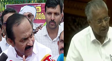 Sabarimala : 'ഇനി ചർച്ചയില്ല, ഇത്രയും ദിവസം മുഖ്യമന്ത്രി വാ തുറന്നില്ലല്ലോ ? ഉയരക്കുറവിനെയും ആരോഗ്യ കുറവിനെയും കളിയാക്കാന്‍ പാടില്ല': പ്രതിഷേധം തുടരുമെന്ന് VD സതീശൻ