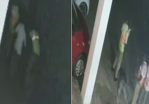 Traffic : ഒഴിഞ്ഞ സ്ഥലത്തേക്ക് കൊണ്ട് പോയി : യുവാവിനെ സംഘം ചേർന്ന് മർദ്ദിച്ച് ട്രാഫിക് വാർഡന്മാർ 