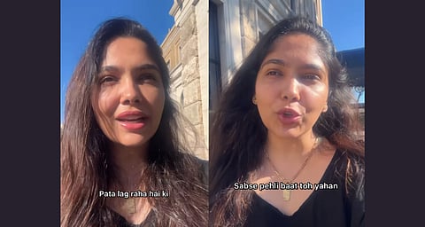 Indian vlogger