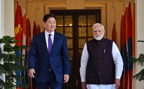 PM Modi : 'മംഗോളിയയുടെ വികസനത്തിൽ ഇന്ത്യ വിശ്വസനീയ പങ്കാളി': പ്രധാനമന്ത്രി നരേന്ദ്ര മോദി