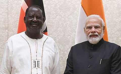 PM Modi : കൊച്ചിയിൽ അന്തരിച്ച മുൻ കെനിയൻ പ്രധാനമന്ത്രി റെയ്‌ല ഒഡിംഗയ്ക്ക് ആദരാഞ്ജലി അർപ്പിച്ച് പ്രധാനമന്ത്രി നരേന്ദ്ര മോദി