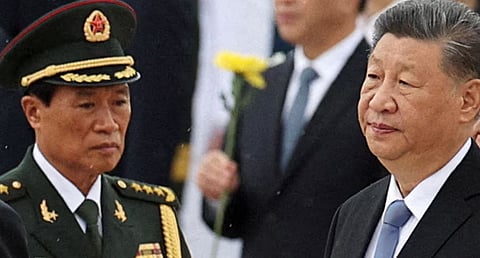 China : അഴിമതി ആരോപണം: രണ്ടാമത്തെ ഉയർന്ന റാങ്കിലുള്ള ജനറലിനെയും മറ്റ് 8 പേരെയും പുറത്താക്കി ചൈന