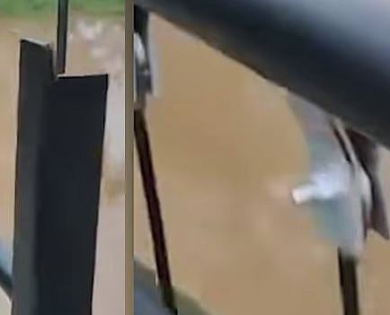 പാലക്കാട് ഉദ്ഘാടനത്തിന് പിന്നാലെ തൂക്കുപാലത്തിൻ്റെ കൈവരികൾ പൊട്ടി വീണു: പ്രതിഷേധം | Bridge