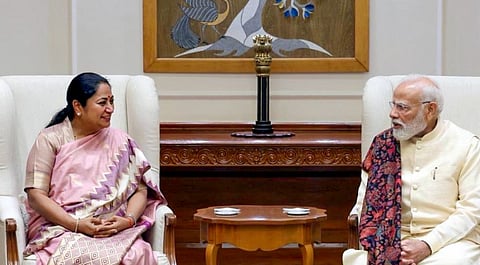 പ്രധാനമന്ത്രിയെ സന്ദർശിച്ച് ഡൽഹി മുഖ്യമന്ത്രി രേഖ ഗുപ്ത : യമുന പുനരുജ്ജീവനത്തെ കുറിച്ച് ചർച്ച ചെയ്തു | PM Modi