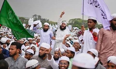 ISKCON നിരോധിക്കണം : ബംഗ്ലാദേശിൽ തീവ്ര ഇസ്ലാമിക സംഘടനകളുടെ പ്രതിഷേധം | ISKCON