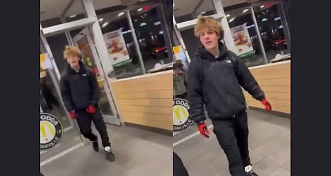 കാനഡയിൽ ഇന്ത്യൻ തൊഴിലാളിക്കെതിരെ വംശീയാധിക്ഷേപം; 'സ്വന്തം രാജ്യത്തേക്ക് മടങ്ങുക' എന്ന് ആക്രോശം; വീഡിയോ വൈറൽ
