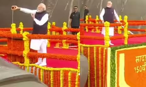 സർദാർ വല്ലഭായ് പട്ടേലിൻ്റെ 150-ാം ജന്മ വാർഷികം: ഗുജറാത്തിലെ ഏകതാ പ്രതിമയിൽ പുഷ്പാർച്ചന നടത്തി പ്രധാനമന്ത്രി | PM Modi