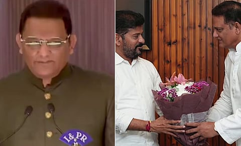 മുൻ ക്രിക്കറ്റ് താരം മുഹമ്മദ് അസ്ഹറുദ്ദീൻ തെലങ്കാന മന്ത്രിയായി സത്യപ്രതിജ്ഞ ചെയ്തു: രേവന്ത് റെഡ്ഡി മന്ത്രിസഭയിലെ ഏക മുസ്ലീം മന്ത്രി | Mohammad Azharuddin