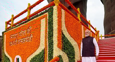 'കശ്മീരിനെ ഇന്ത്യയോട് ചേർക്കണം എന്നായിരുന്നു പട്ടേലിൻ്റെ ആഗ്രഹം, നെഹ്‌റുവും കോൺഗ്രസും എതിരു നിന്നു, അത് തീവ്രവാദം വളർത്തി': പ്രധാനമന്ത്രി | PM Modi