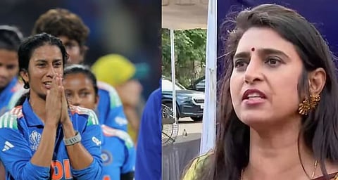 'ജീസസിന് നന്ദി': വിജയത്തിന് പിന്നാലെ ഇന്ത്യൻ താരം ജമീമ റോഡ്രിഗസിൻ്റെ പ്രതികരണത്തിന് എതിരെ BJP നേതാവും നടിയുമായ കസ്തൂരി | BJP