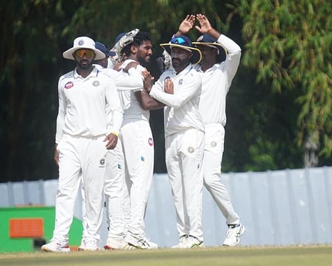 രഞ്ജി ട്രോഫിയിൽ കേരളത്തിനെതിരെ കർണ്ണാടക മികച്ച സ്കോറിലേക്ക്