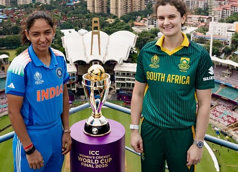 Rain delays toss in India-South Africa Women's World Cup final