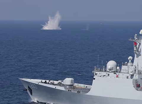 'ത്രിശൂലിന്' മറുപടി: ഇന്ത്യയുടെ സൈനികാഭ്യാസത്തിന് പിന്നാലെ അറബിക്കടലിൽ പാകിസ്ഥാൻ്റെ നാവികാഭ്യാസം | Military exercise