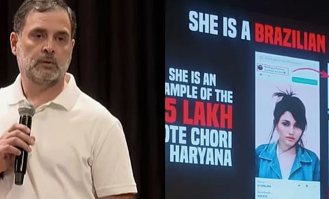 'രാഹുൽ ഗാന്ധി രേഖാമൂലം പരാതി നൽകണം': കത്തയച്ച് ഹരിയാന തിരഞ്ഞെടുപ്പ് കമ്മീഷൻ | Rahul Gandhi